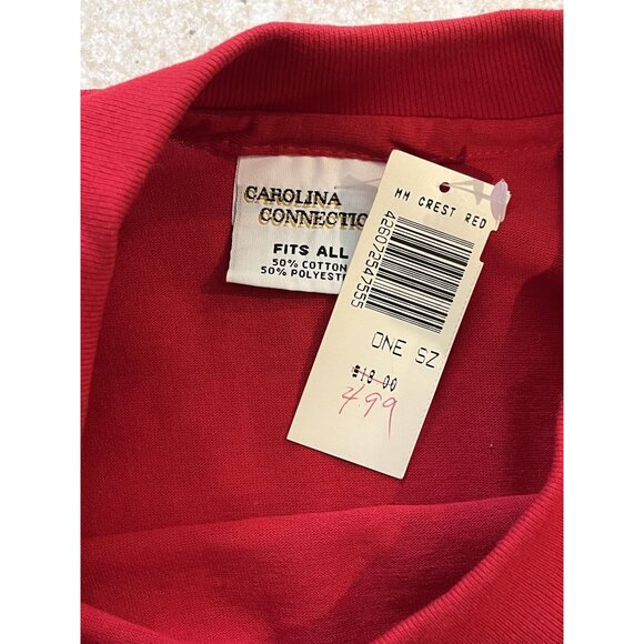 Vintage Carolina Connection Red Mickey Mouse T Shirt One Size NWT - Picture 3 of 7